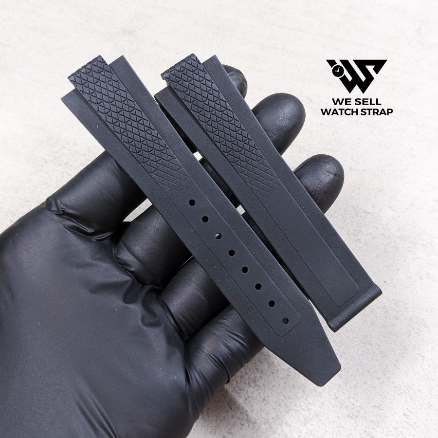 SOLID ENDLINKS RUBBER STRAP SET FOR HYDROCONQUEST V1 V2 41MM 43MM