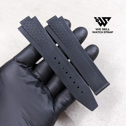 SOLID ENDLINKS RUBBER STRAP SET FOR HYDROCONQUEST V1 V2 41MM 43MM