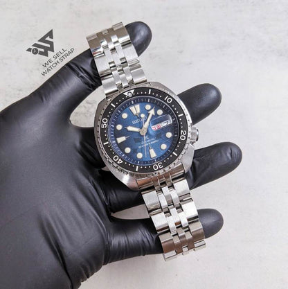 SOLID FLAT JUBILEE BRACELET FOR SEIKO TURTLE 44MM (SRP777, SRPE03, SRPK01, SRPL81, ...)