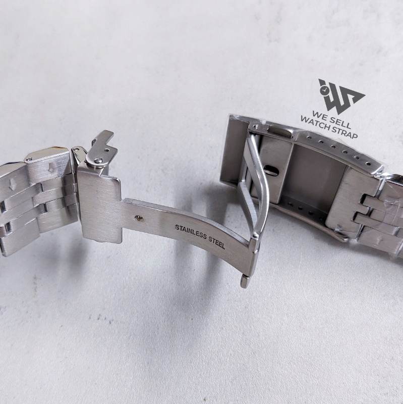 SOLID FLAT JUBILEE BRACELET FOR SEIKO TURTLE 44MM (SRP777, SRPE03, SRPK01, SRPL81, ...)