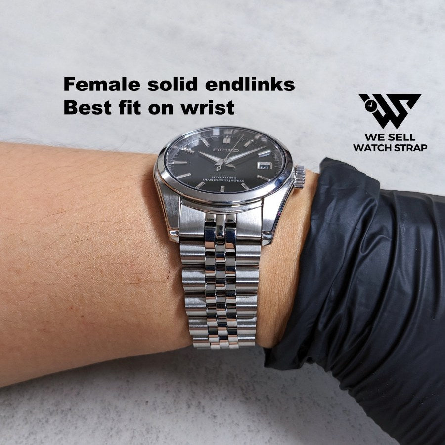 SOLID JUBILEE BRACELET FOR SEIKO SPIRIT 38mm SCVS001 SCVS003