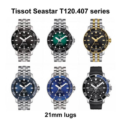 REPLACEMENT BRACELET FOR TISSOT SEASTAR 1000M POWER80 (T120.407)